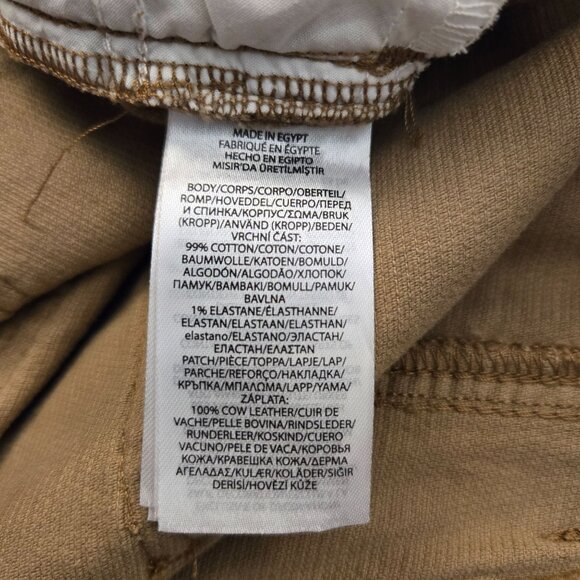 Ralph Lauren Womens Corduroy Mid-Rise Straight Leg Pants Brown Camel NWT - Picture 10 of 11